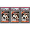 Image 1 : 1966 Topps #50 Mickey Mantle PSA EX 5 Group of (3)