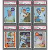 Image 1 : 1969 Topps Complete Set of (664) Cards with (6) PSA Graded