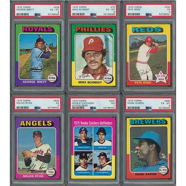 1975 Topps Baseball Complete Set (660)