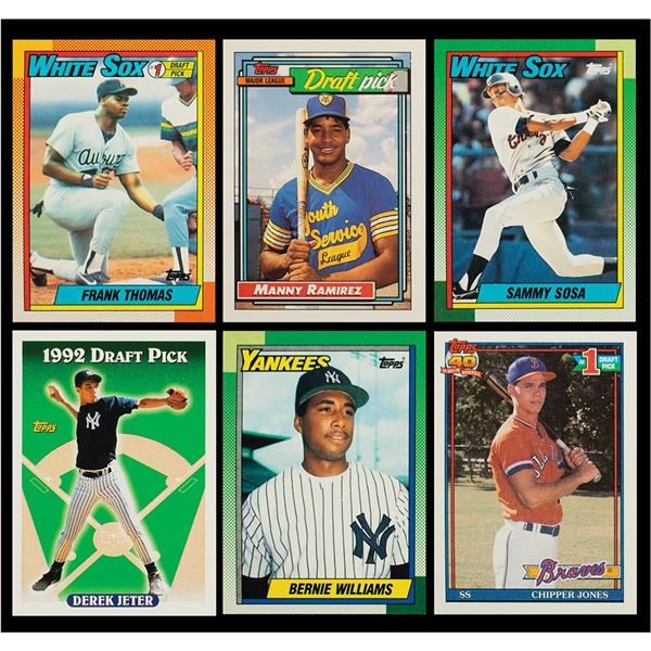 1990-1999 Topps Baseball Full Run (10) Complete Sets
