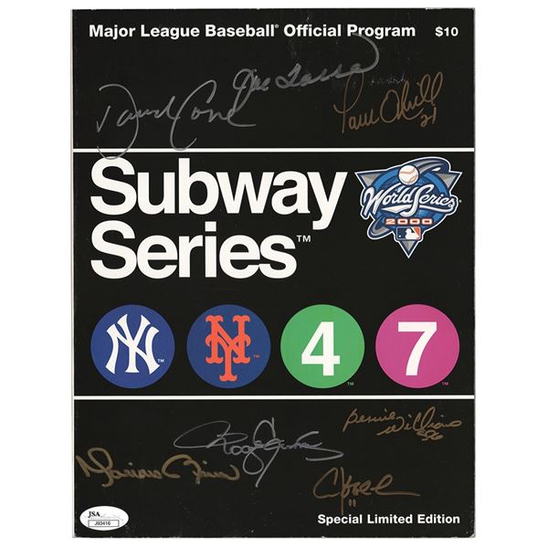 Baseball: 2000 World Series Signed Program