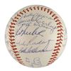 Image 2 : 1963 Boston Red Sox Team-Signed Baseball