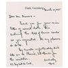 Image 2 : Hank Greenberg Autograph Letter Signed and Signed HOF Card