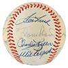Image 2 : NY Yankees Old-Timers Signed Baseball