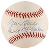 Image 4 : NY Yankees Pitchers: Bouton and Torrez (2) Signed Baseballs