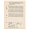 Image 1 : Johnny Mize Signed Contract