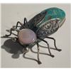 Image 2 : A Small Bug Pin by Navajo Jewelry Artist Herbert Ration.