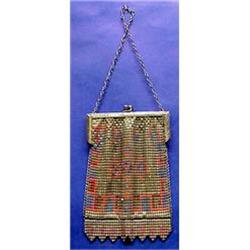 WHITING & DAVIS FLAPPER  PURSE #1564712