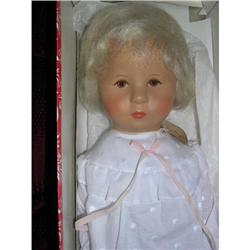 17" Kathe Kruse Baby Puppet 1980 #1564763