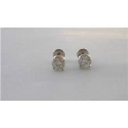 Diamond Stud Earrings #1564802