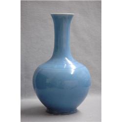 Chinese  Blue  Glaze  Porcelain  Vase  with #1564867