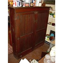 Primitive Wainscot Cupboard #1564893