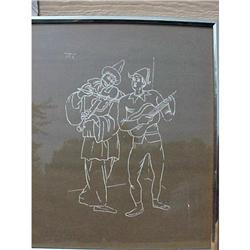 Picasso Original Linocut #1564986