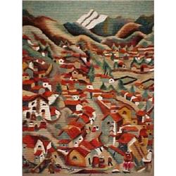 Julio Montes Peruvian Tapestry #1564991