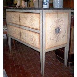 18th c. Italian painted Commode #1565017