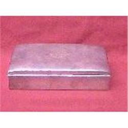 Old Sterling Silver Cigarette Box( Humidor) #1565021