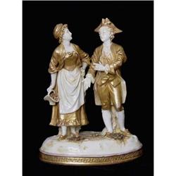 Courting Couple Figurine by Volkstedt  #1565030