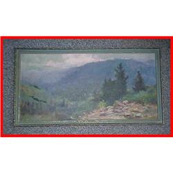 Frank MacKenzie California Landscape Painting #1565079