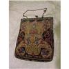 Image 1 : Antique Petitpoint Purse with Sterling frame #1565236