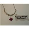 Image 1 : Diamond & Ruby convertible necklace #1565253