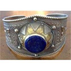 Lapis Sterling Gold Washed Cuff #1565261