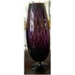 Antique Huge Amethyst Vase #1565262