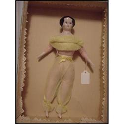 Doll Ruth Gibbs Godey Large  Doll in Box Yellow#1565341