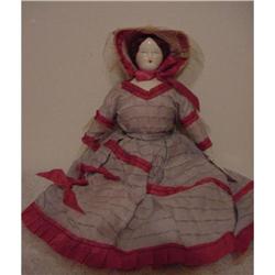 Doll Ruth Gibbs China 12" Doll Godey's Little #1565368