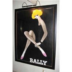 Villemot Bally Poster pre 1990 Framed #1565397