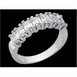 1.75 carat diamond PLATINUM emerald cut wedding#1565452