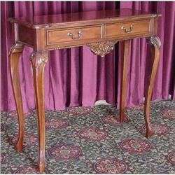 FRENCH VICTORIAN CONSOLE PARLOR SOFA TABLE #1565458