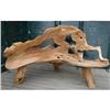 Image 1 : ART TEAK TREE ROOT PRIMITIVE GARDEN BENCH #1565497