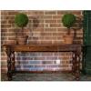 Image 1 : EUROPEAN OLD WORLD 2 DR SOFA CONSOLE SOFA TABLE#1565501