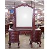 Image 1 : RENAISSANCE VICTORIAN MIRROR VANITY DRESSER #1565502