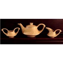 Pearl China of Ohio Teapot Creamer and Sugar  #1572188