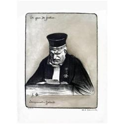 Beautiful Daumier Les gens de Justice #1572588