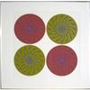 Image 1 : Four Circles-Red and Green #1572632