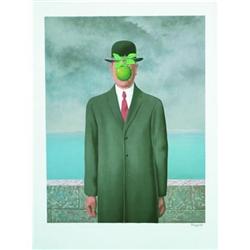 Magritte Lithograph facsimile signed with#1572812