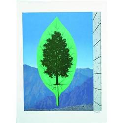 Magritte Lithograph facsimile signed with#1572821