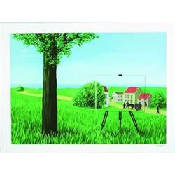 Hand-pulled Limited Edition Magritte Facsimile #1572827