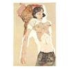 Image 1 : Egon Schiele Woman Reclining with Eyes Closed#1572829