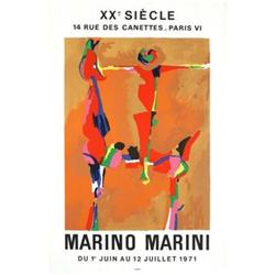Museum Quality Marino XXe Siecle 1971 #1572890