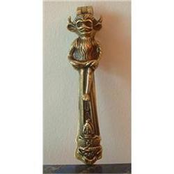 English Brass Lincoln Imp Nutcracker, c1912 #1572899