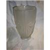 Image 1 : Large Frosted Glass Vase #1572920