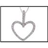 Image 1 : DESIGNER DIAMOND HEART PENDANT WAS $395. #1572981