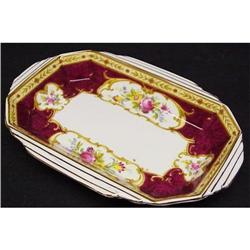 DECO ROYAL ALBERT CROWN CHINA TRAY/DISH - LADY #1573055