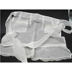 VICTORIAN LACE/ORGANDY APRON #1573092