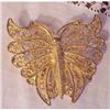 Image 1 : LOVELY  BROOCH - FILLIGREE BUTTERFLY #1573154