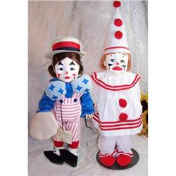 Pair of Clown Dolls by Faith Wick for Effanbee #1573376