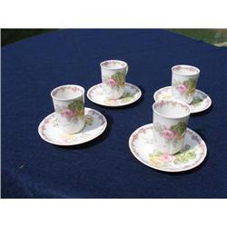 LIMOGES CHOCOLATE CUPS  #1573413
